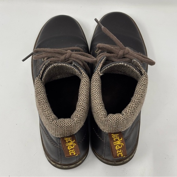 Dr. Martens Women’s Maelly padded collar brown lace up boots size 7 - Picture 5 of 11